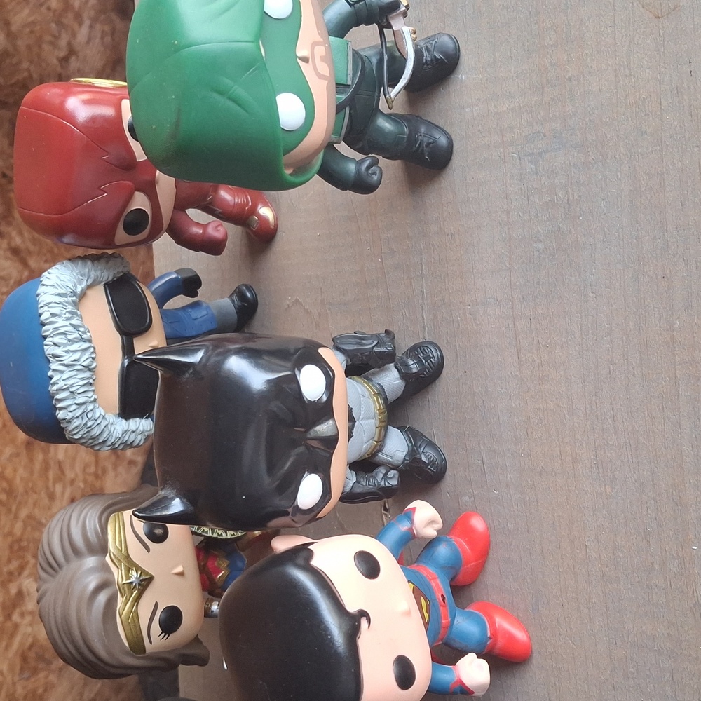 Lot of 6 funky pops